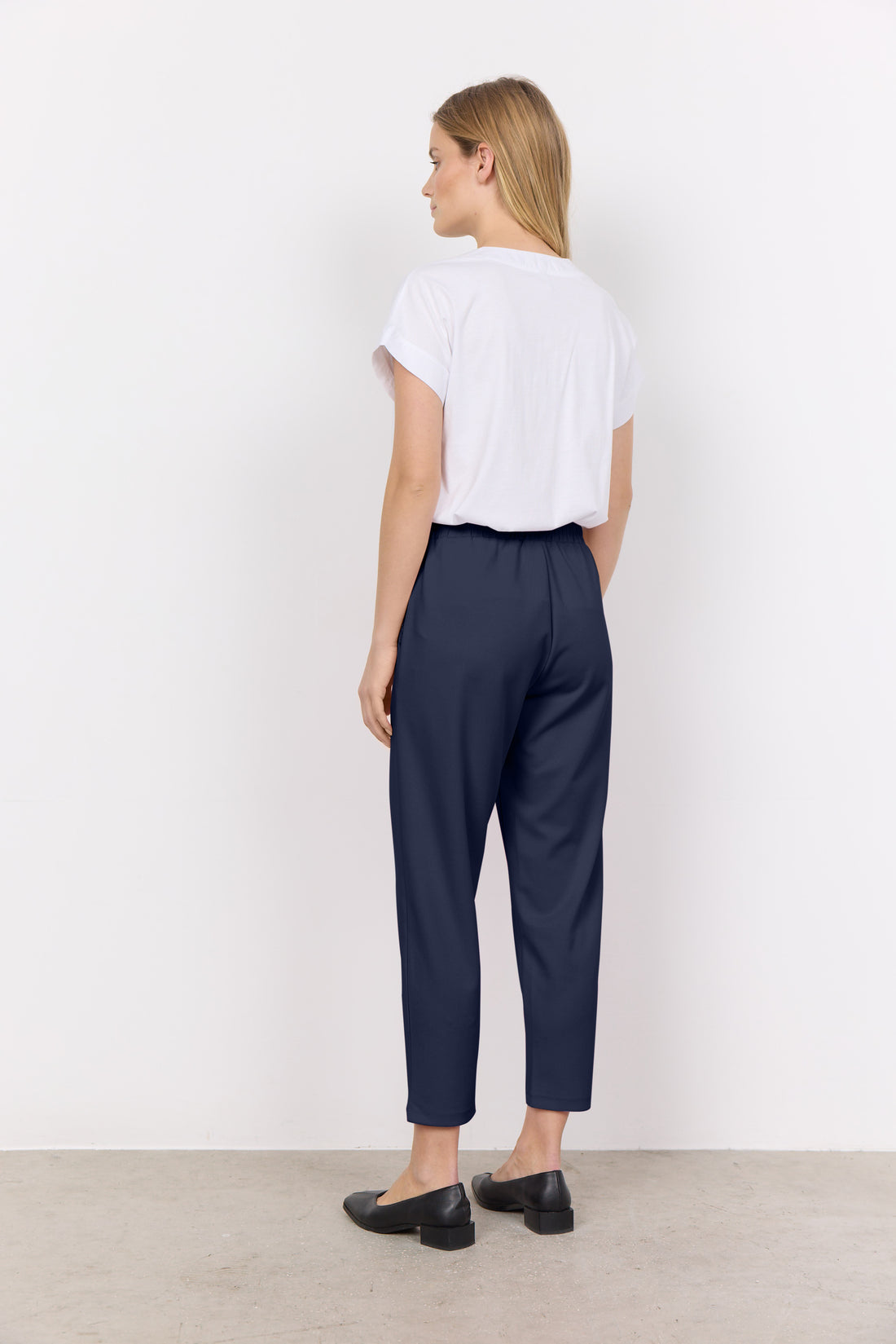 Soya Concept - Pants SIHAM 2 - Navy - Boutique Adam &amp; Eve marque canadienne, marque québécoise