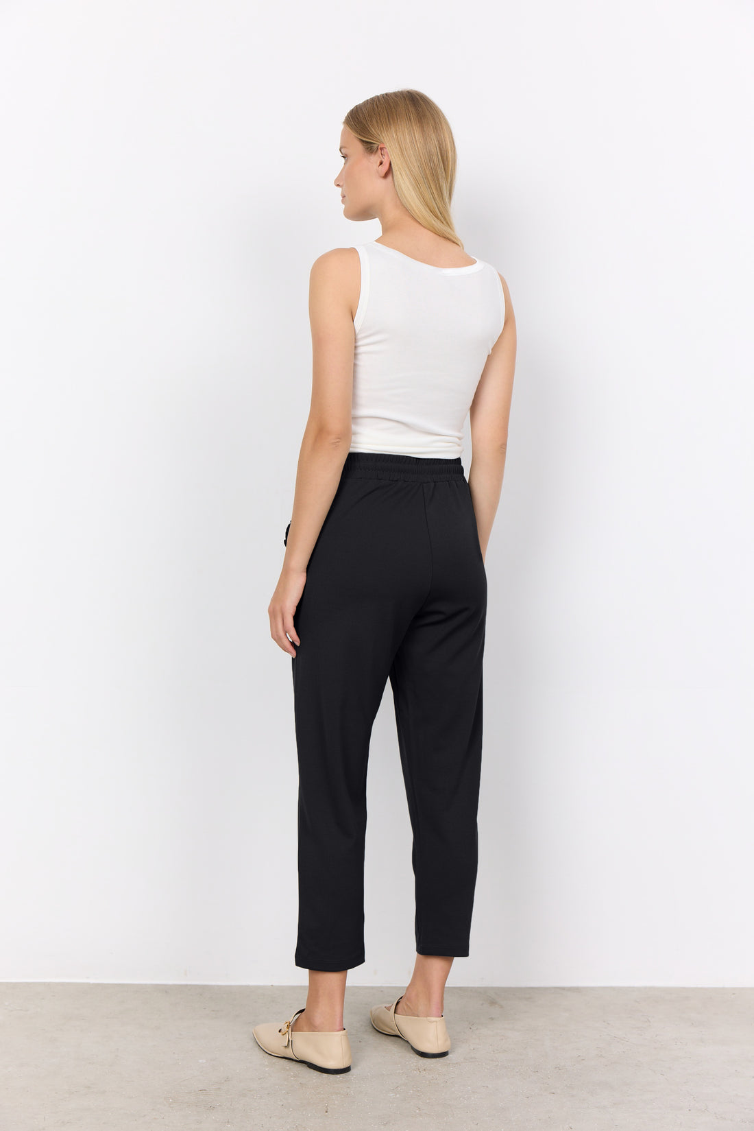 Soya Concept - Pants SIHAM 2 - Black - Boutique Adam &amp; Eve marque canadienne, marque québécoise