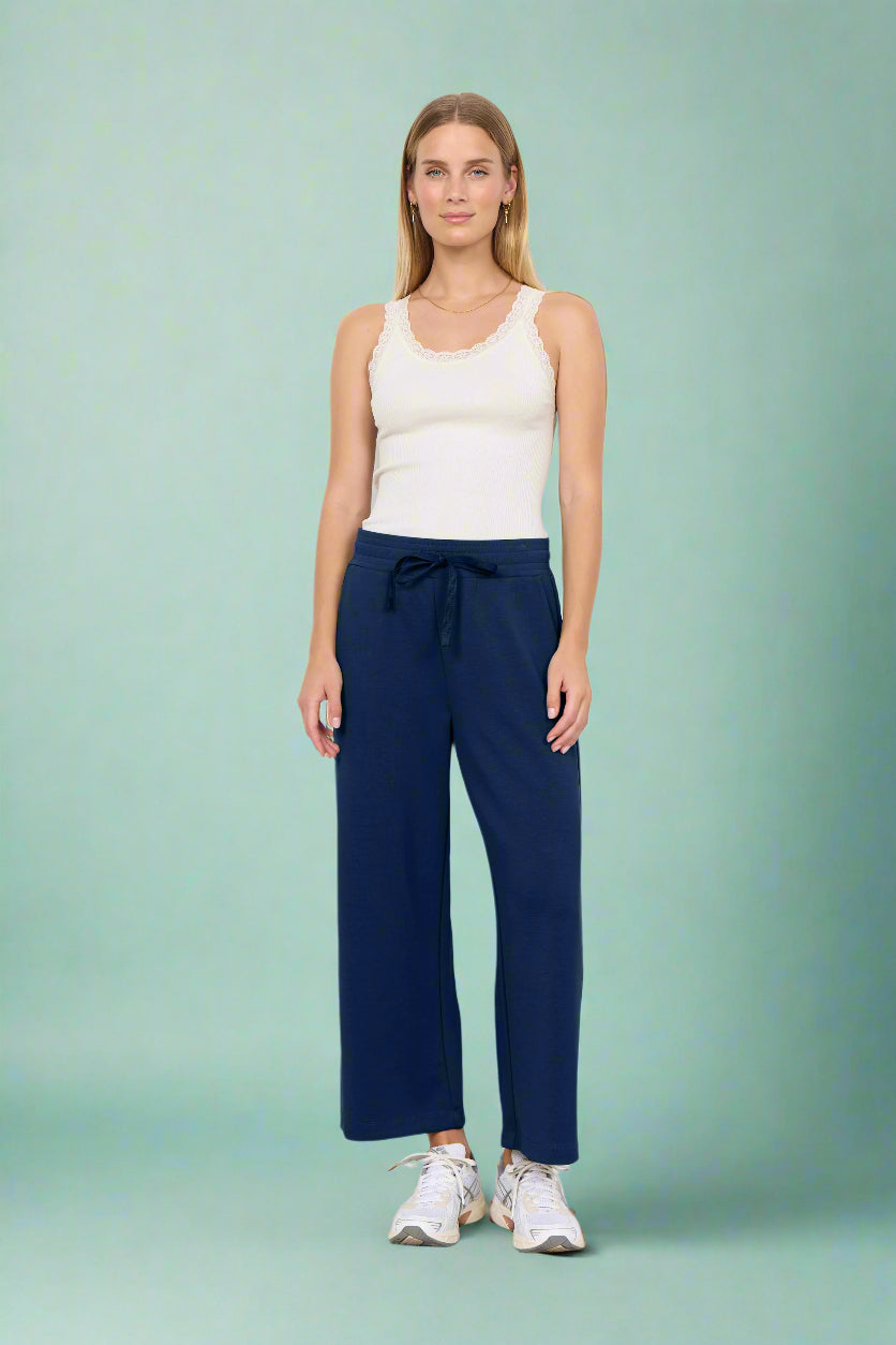 Soya Concept - Pants banu-26 - Navy - Boutique Adam &amp; Eve marque canadienne, marque québécoise