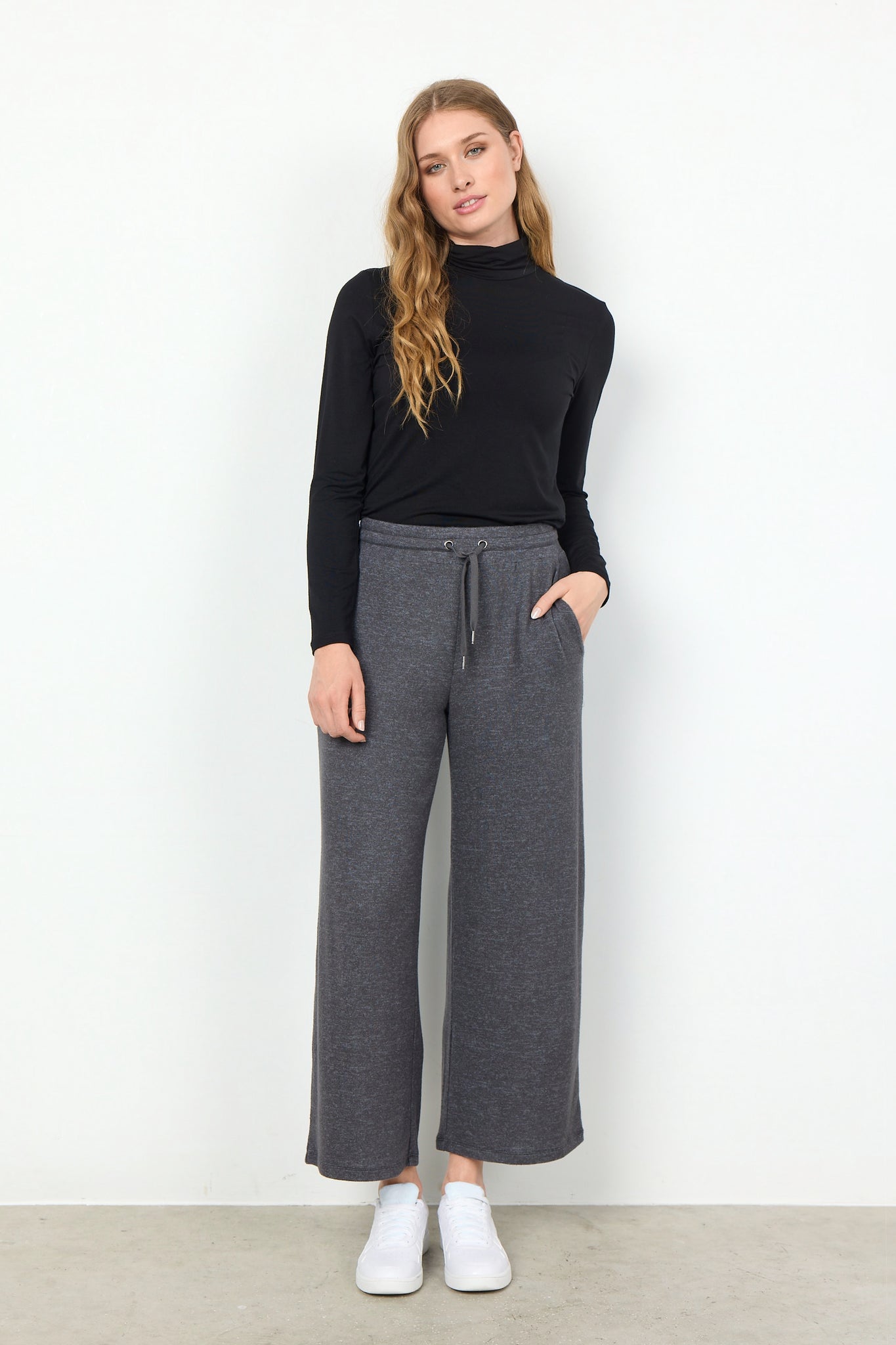 Soya Concept BIARA 74 grey relax wide pants
