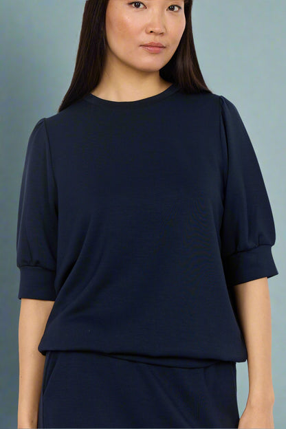 Soya Concept Sweater BANU 83 - Navy - Boutique Adam &amp; Eve marque canadienne, marque québécoise