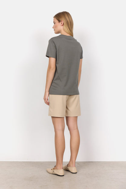 Soya Concept T-shirt DERBY 2 - Khaki - Boutique Adam &amp; Eve marque canadienne, marque québécoise