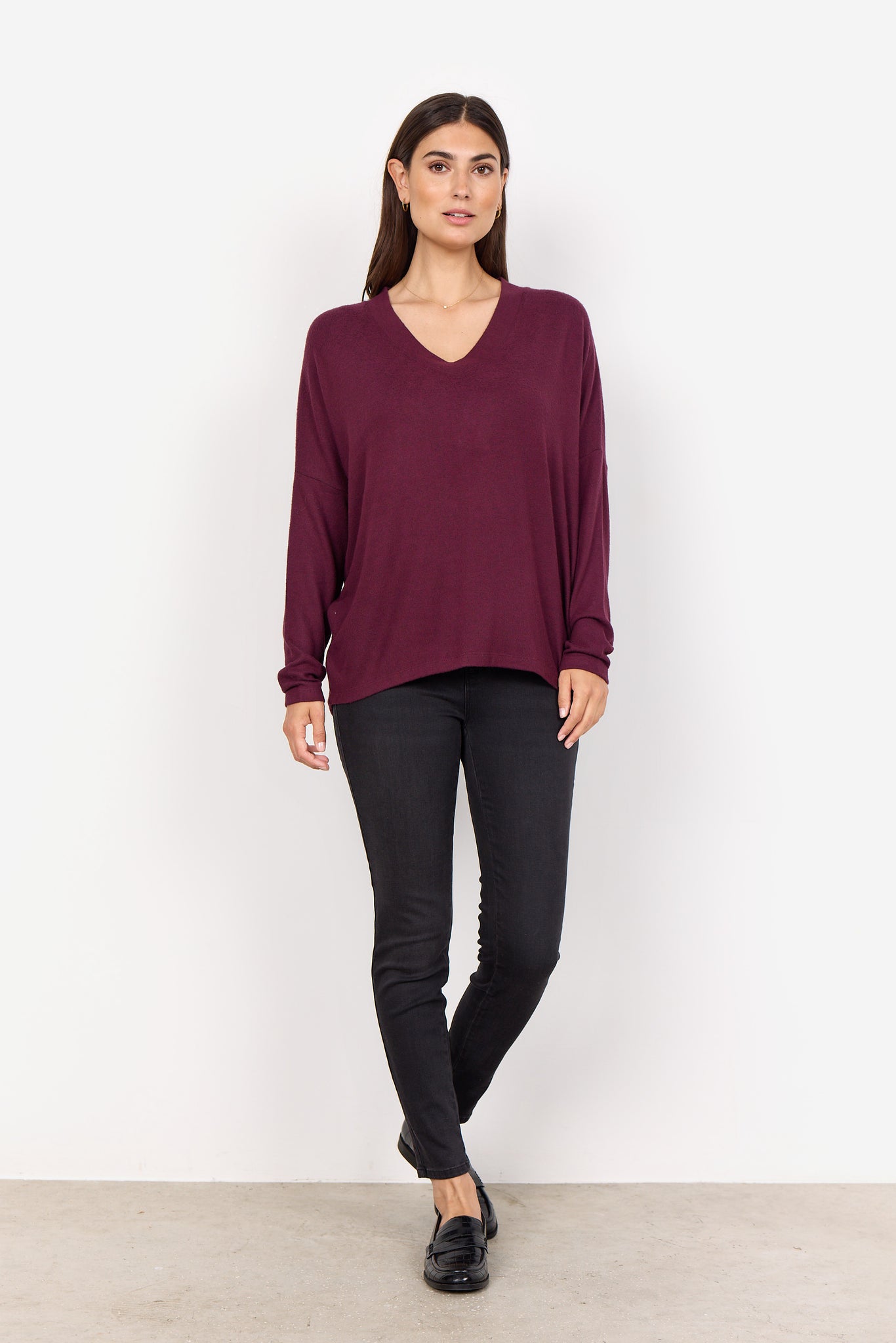 Soya Concept Sweater BIARA 90-Wine