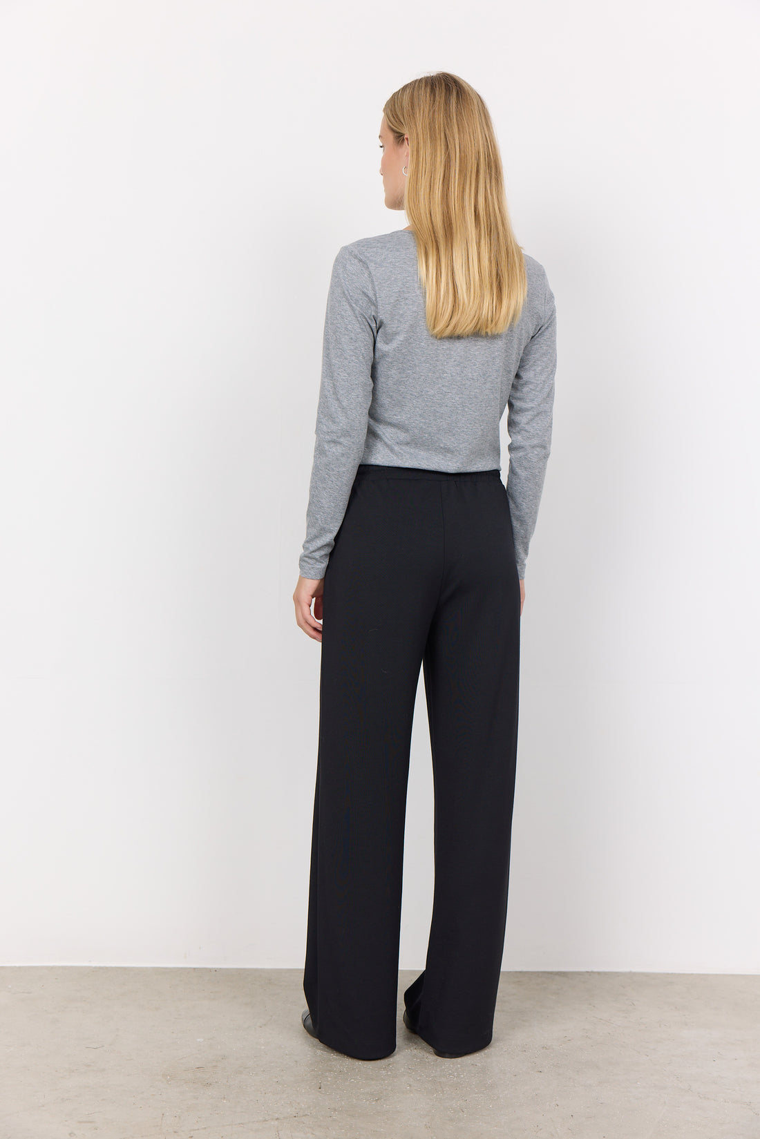 Soya Concept - Pants banu 116- Black - Boutique Adam &amp; Eve marque canadienne, marque québécoise