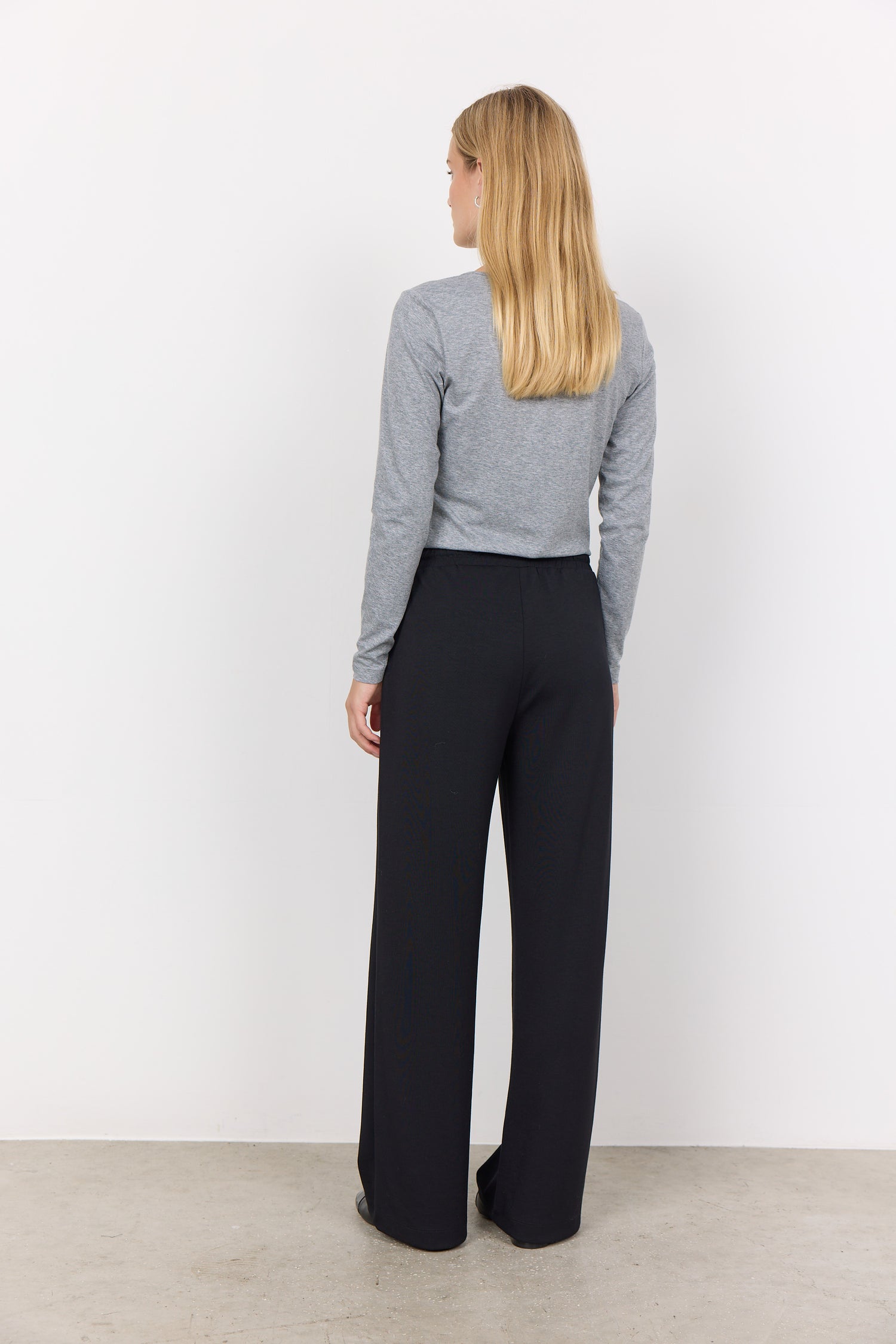 Soya Concept - Pants banu 116- Black - Boutique Adam &amp; Eve marque canadienne, marque québécoise