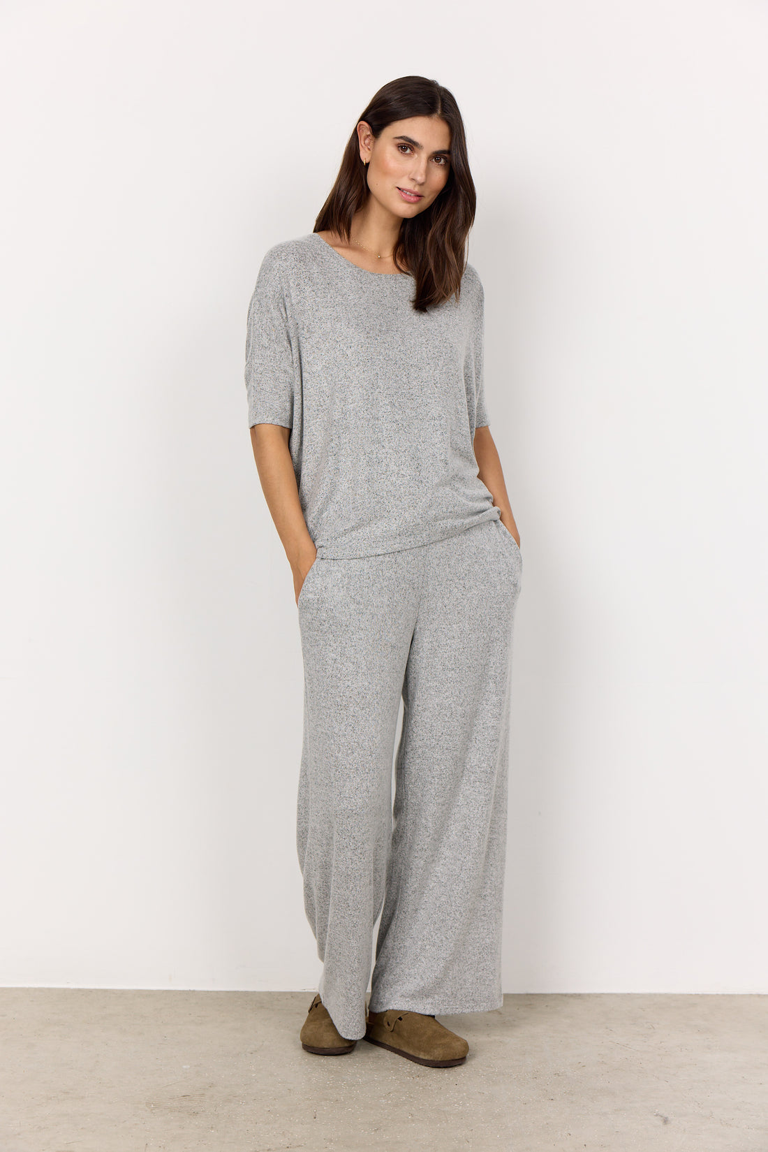 Soya Concept Sweater BIARA 96 - Grey - Boutique Adam &amp; Eve marque canadienne, marque québécoise