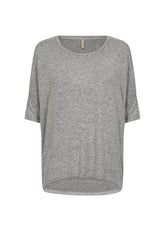 Soya Concept Sweater BIARA 96 - Grey - Boutique Adam & Eve marque canadienne, marque québécoise