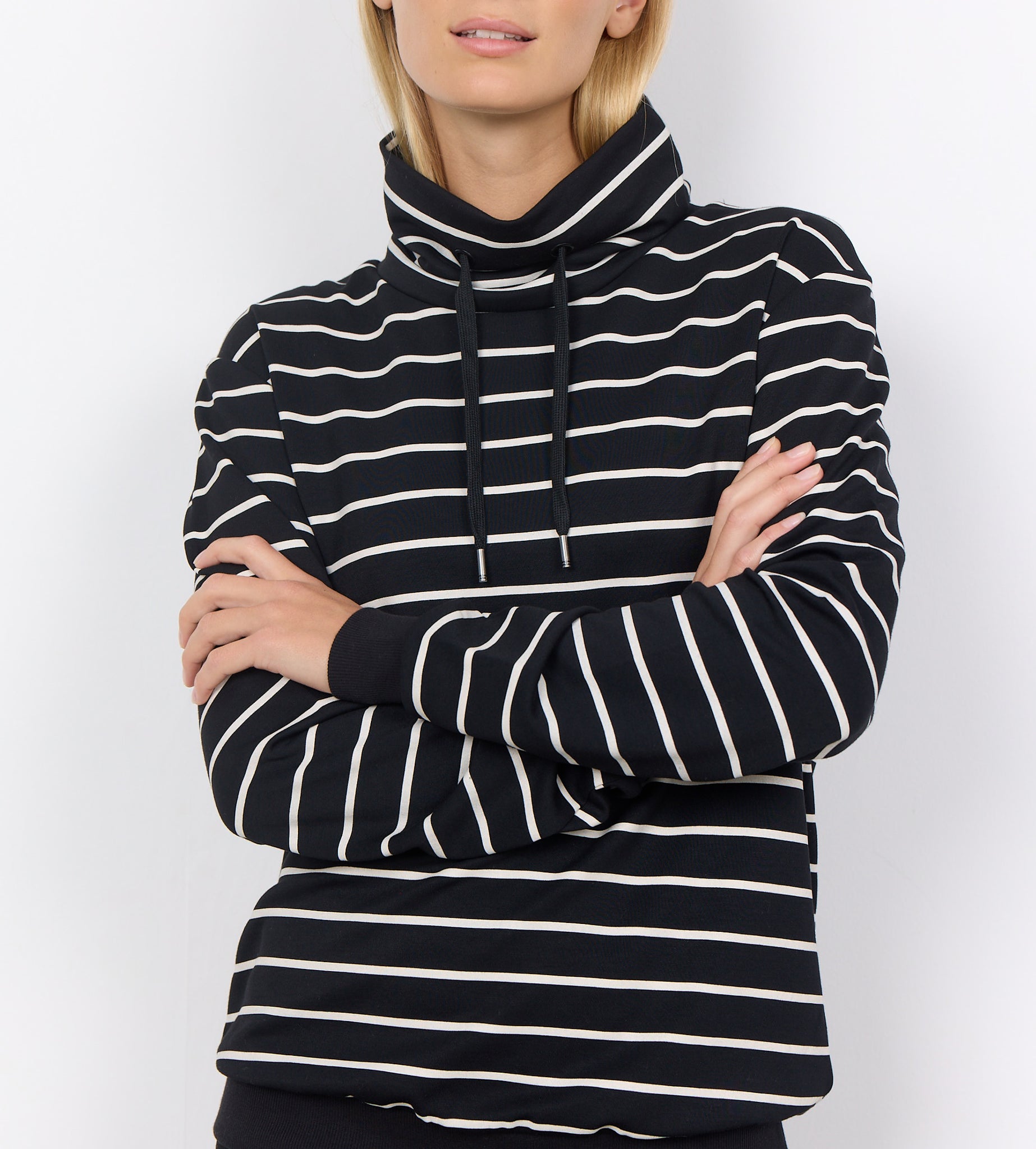 Soya Concept Sweater BARNI 21 Striped Black