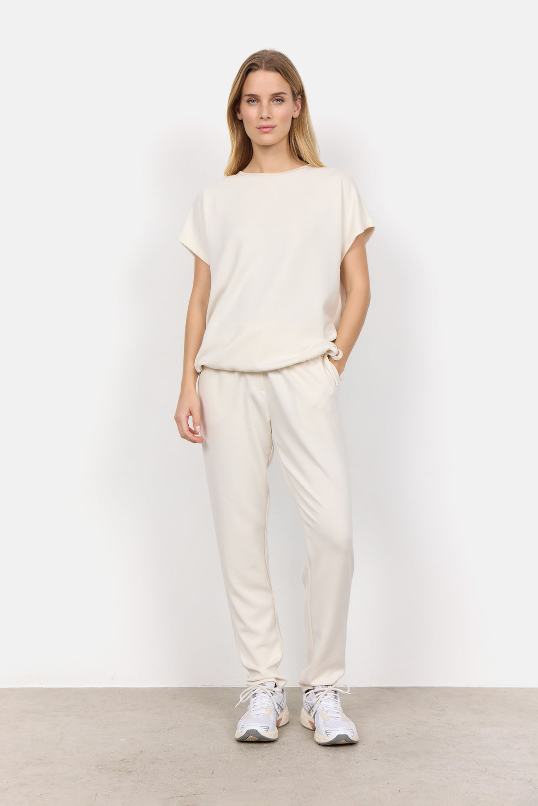 Soya Concept t-shirt BANU 169 - Off white - Boutique Adam &amp; Eve marque canadienne, marque québécoise