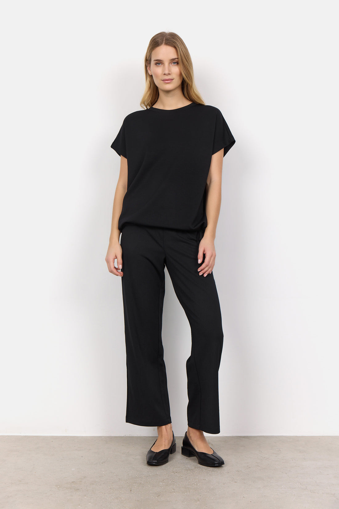 Soya Concept t-shirt BANU 169 - Black - Boutique Adam &amp; Eve marque canadienne, marque québécoise