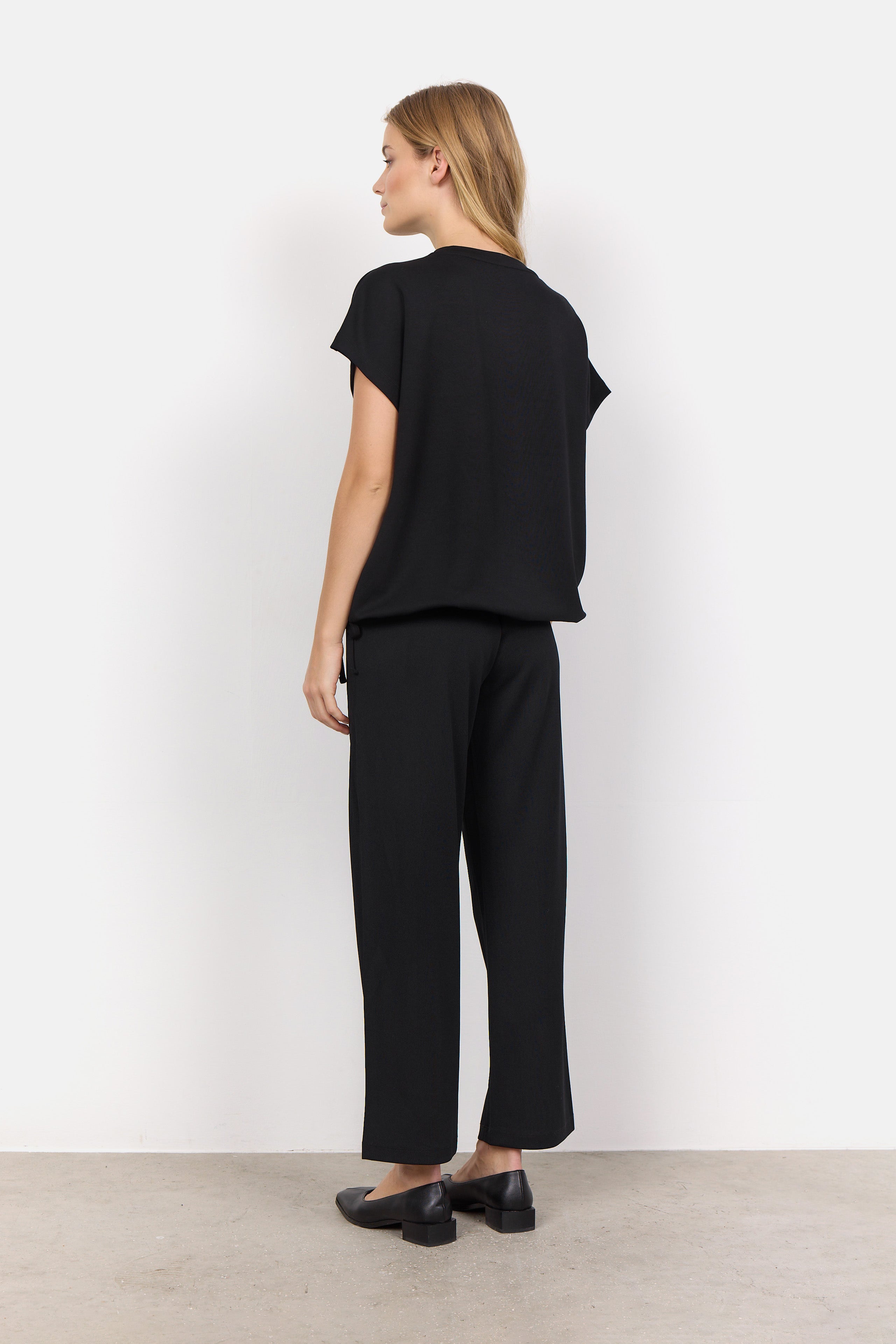 Soya Concept t-shirt BANU 169 - Black - Boutique Adam &amp; Eve marque canadienne, marque québécoise
