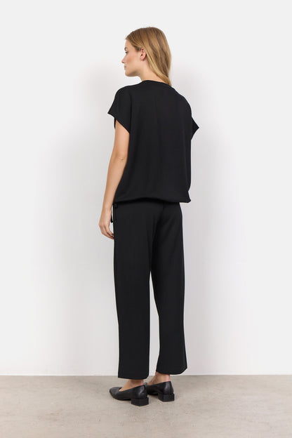 Soya Concept t-shirt BANU 169 - Black - Boutique Adam &amp; Eve marque canadienne, marque québécoise
