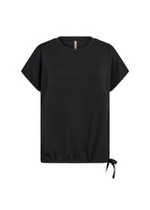Soya Concept t-shirt BANU 169 - Black - Boutique Adam & Eve marque canadienne, marque québécoise