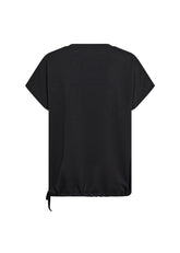 Soya Concept t-shirt BANU 169 - Black - Boutique Adam & Eve marque canadienne, marque québécoise