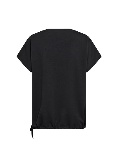 Soya Concept t-shirt BANU 169 - Black - Boutique Adam &amp; Eve marque canadienne, marque québécoise