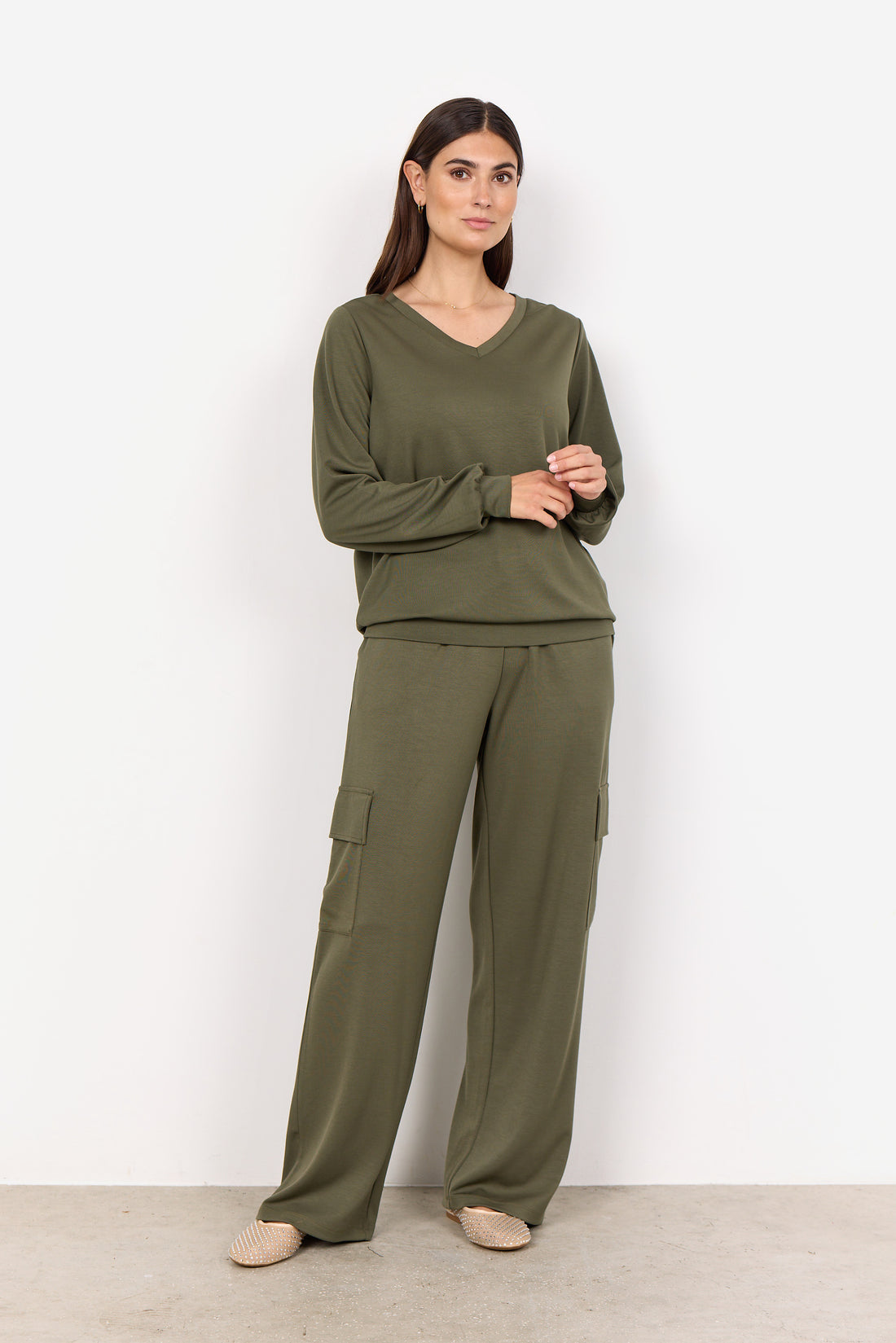 Soya Concept Sweater BANU 194-Khaki