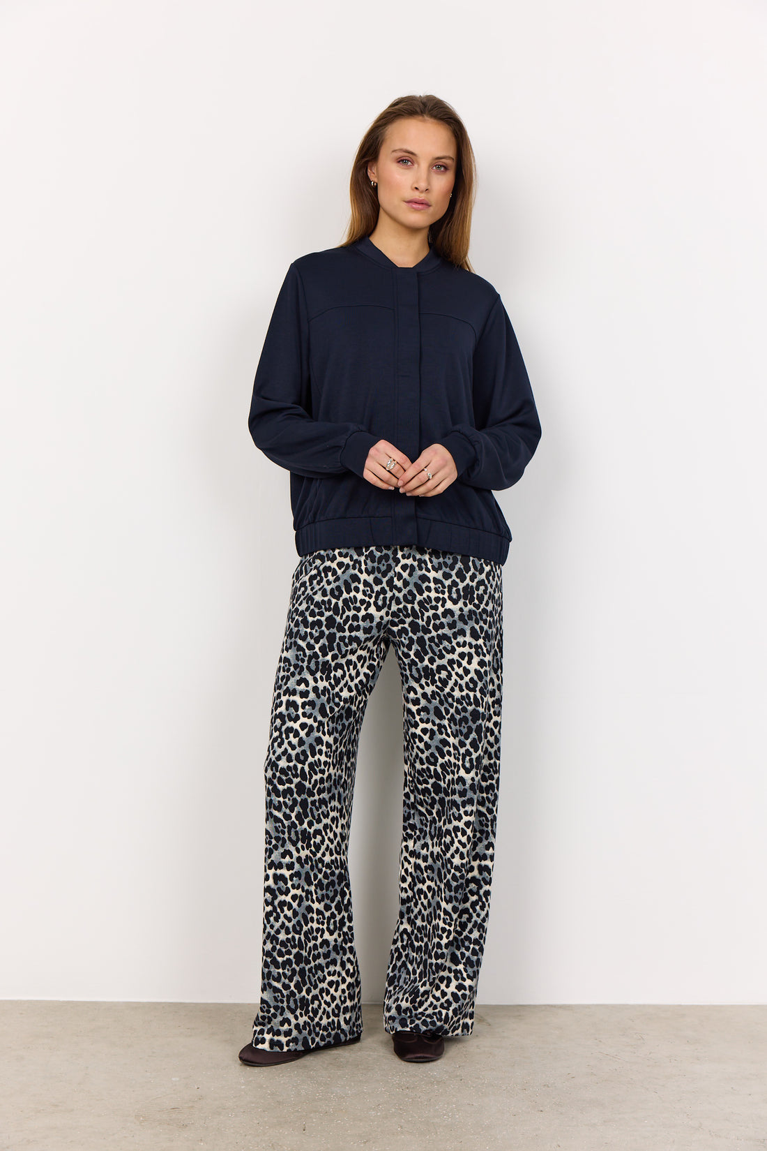 Soya Concept Pants BANU 33 - Navy - Boutique Adam &amp; Eve marque canadienne, marque québécoise