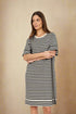 Soya Concept Dress BARNI34 - Striped - Boutique Adam & Eve marque canadienne, marque québécoise