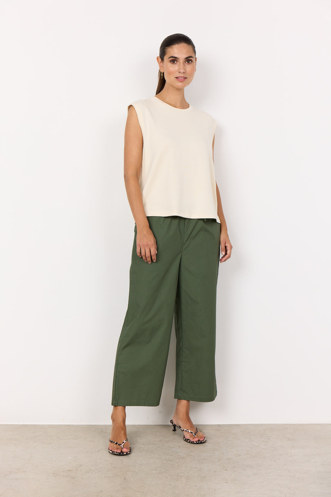 Soya Concept T-shirt BANU 229 - Off white - Boutique Adam &amp; Eve marque canadienne, marque québécoise