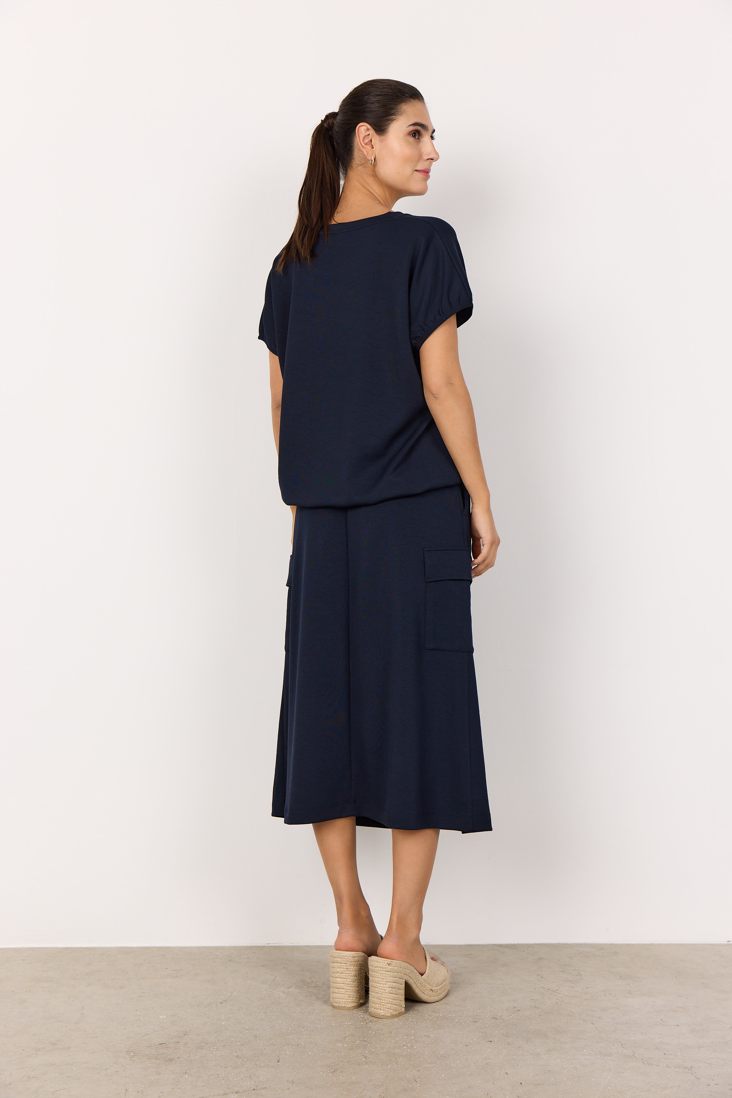 Soya Concept T-shirt BANU 237 - Navy - Boutique Adam &amp; Eve marque canadienne, marque québécoise