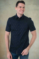 Tom Tailor Shirt 1045082 - Navy - Boutique Adam & Eve marque canadienne, marque québécoise