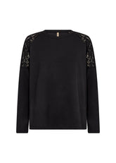 Soya Concept Sweater BANU 257 - Black - Boutique Adam & Eve marque canadienne, marque québécoise