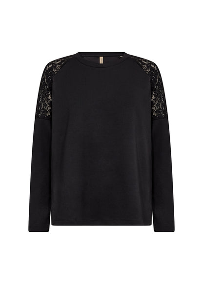 Soya Concept Sweater BANU 257 - Black - Boutique Adam &amp; Eve marque canadienne, marque québécoise