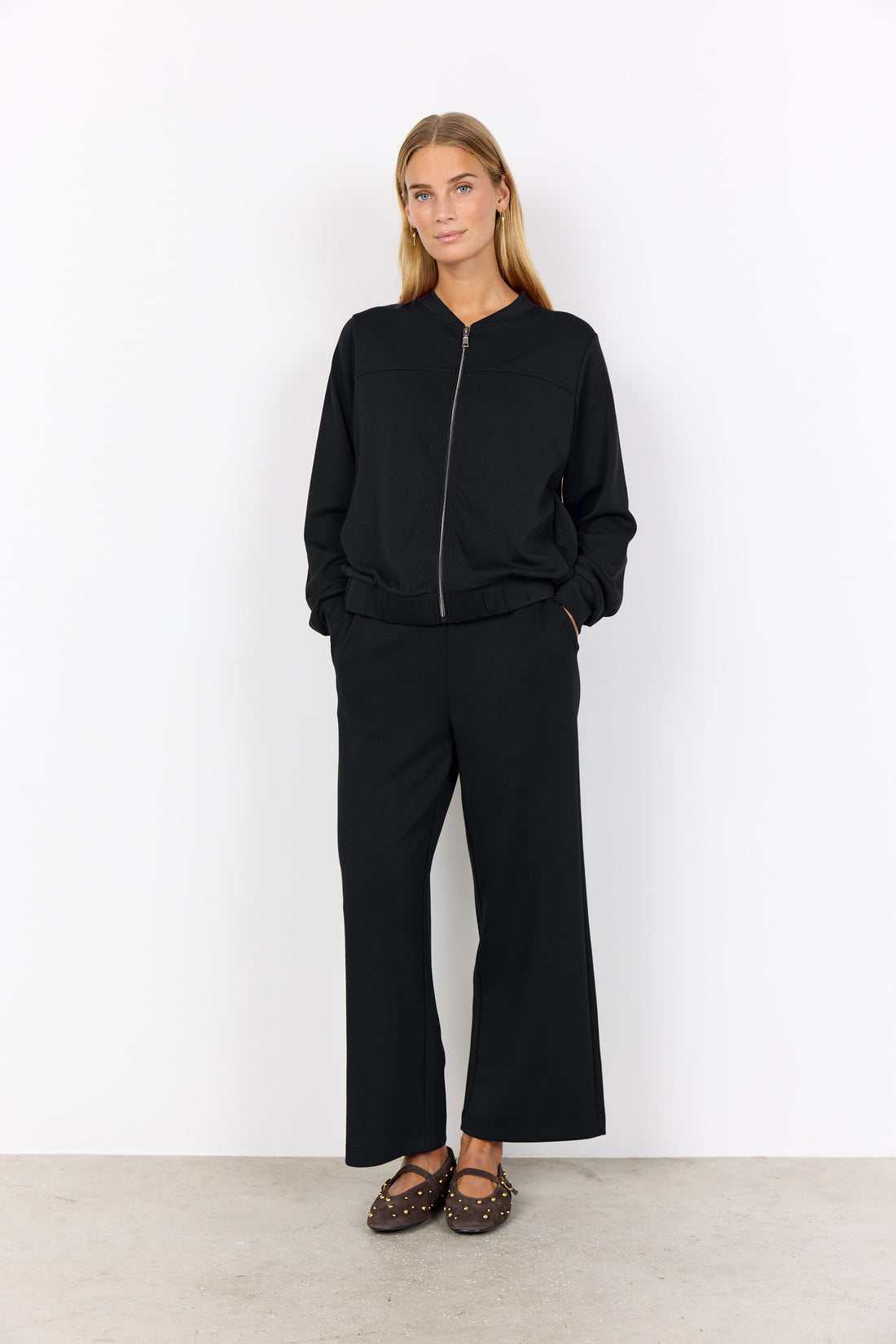 Soya Concept Jacket BANU 260 - Black - Boutique Adam &amp; Eve marque canadienne, marque québécoise