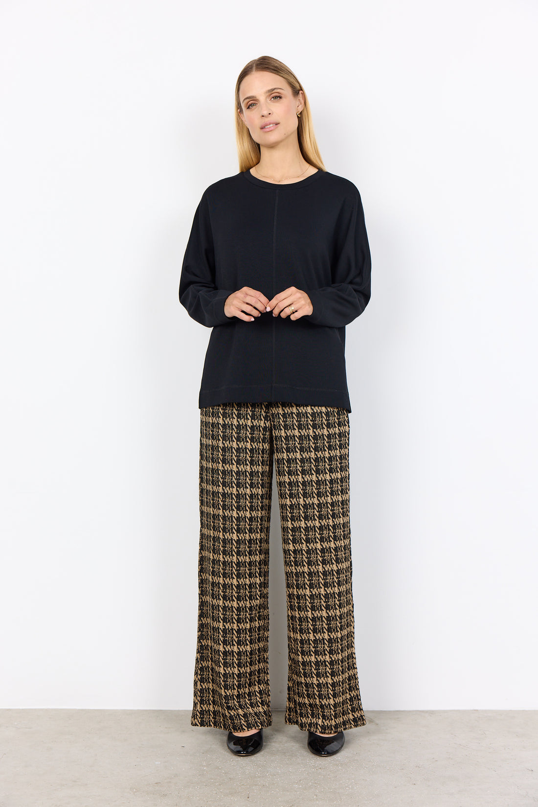 Soya Concept Sweater BANU 262 - Black - Boutique Adam &amp; Eve marque canadienne, marque québécoise