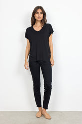 Soya Concept t-shirt MARICA 32 - Black - Boutique Adam & Eve marque canadienne, marque québécoise