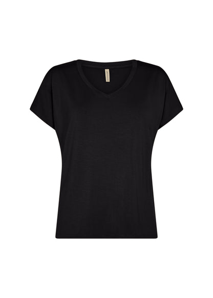 Soya Concept t-shirt MARICA 32 - Black - Boutique Adam &amp; Eve marque canadienne, marque québécoise