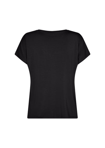 Soya Concept t-shirt MARICA 32 - Black - Boutique Adam &amp; Eve marque canadienne, marque québécoise
