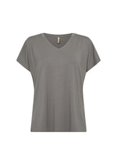 Soya Concept t-shirt MARICA 32 - Khaki - Boutique Adam & Eve marque canadienne, marque québécoise