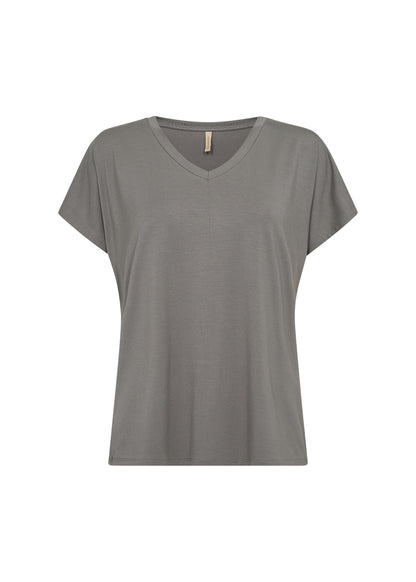 Soya Concept t-shirt MARICA 32 - Khaki - Boutique Adam &amp; Eve marque canadienne, marque québécoise