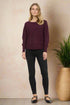Soya Concept Sweater DOLLIE 738-Wine