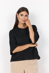 Soya Concept Sweater orlean-1 - black- Boutique Adam & Eve marque canadienne, marque québécoise