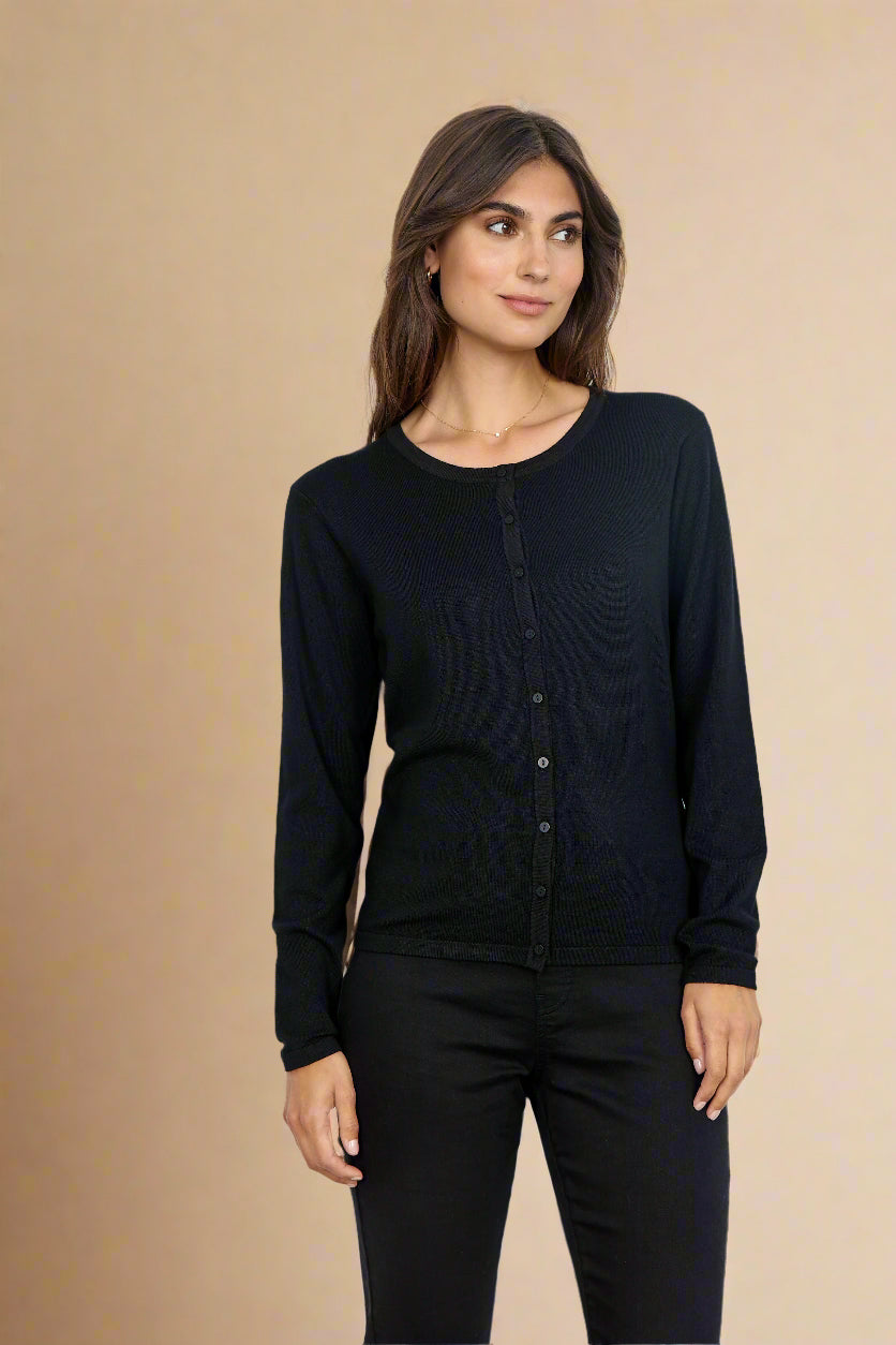 Soya Concept Sweater DOLLIE 446 - Black - Boutique Adam &amp; Eve marque canadienne, marque québécoise