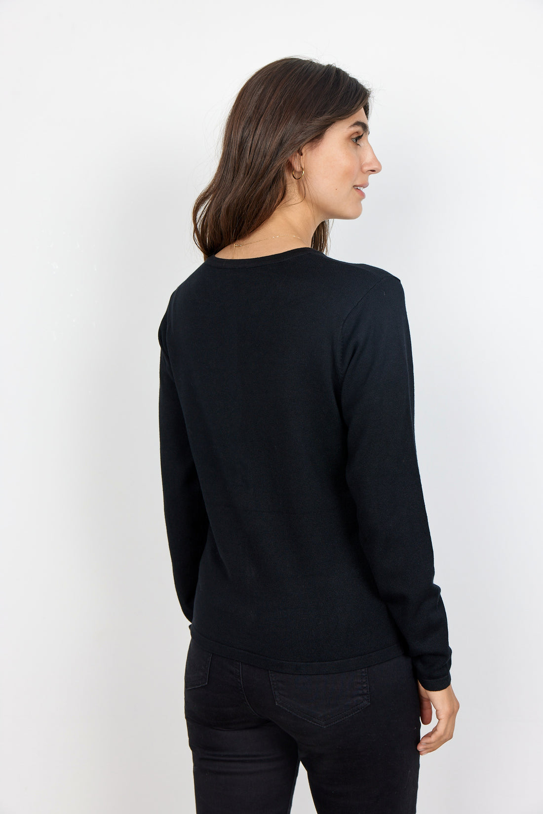 Soya Concept Sweater DOLLIE 446 - Black - Boutique Adam &amp; Eve marque canadienne, marque québécoise