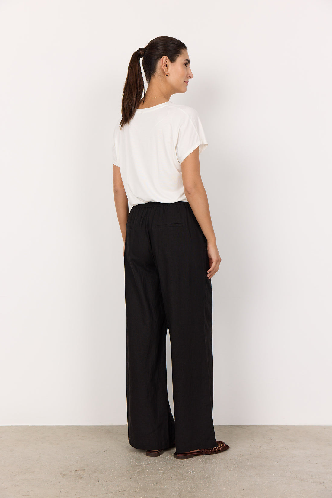 Soya Concept - Pants INA 61C - Black - Boutique Adam &amp; Eve marque canadienne, marque québécoise