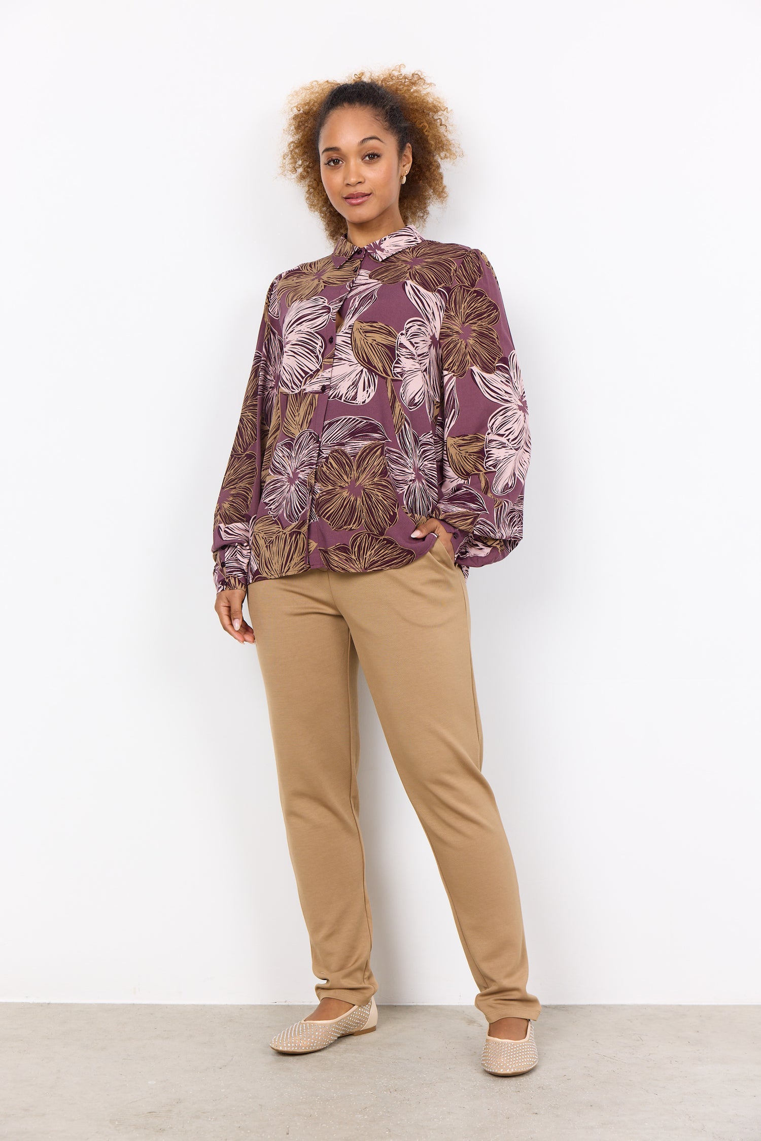 Soya Concept Blouse ILONE 2-Wine