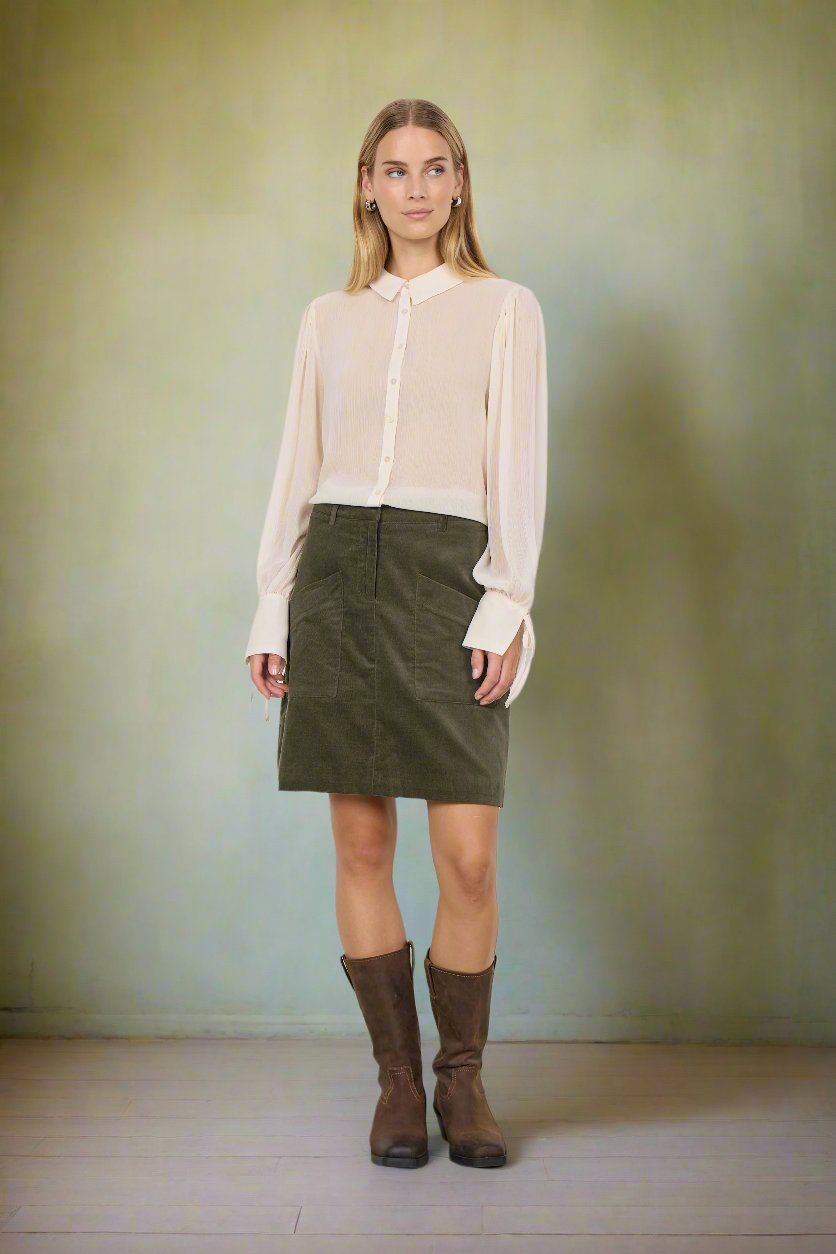 Soya Concept Skirt NABIHA 1-Khaki