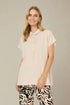 Soya Concept - Blouse INA 62 - Off white - Boutique Adam & Eve marque canadienne, marque québécoise