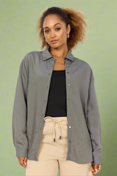 Soya Concept - Blouse POY 1 - Khaki - Boutique Adam & Eve marque canadienne, marque québécoise