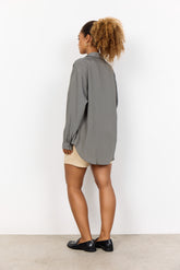 Soya Concept - Blouse POY 1 - Khaki - Boutique Adam & Eve marque canadienne, marque québécoise