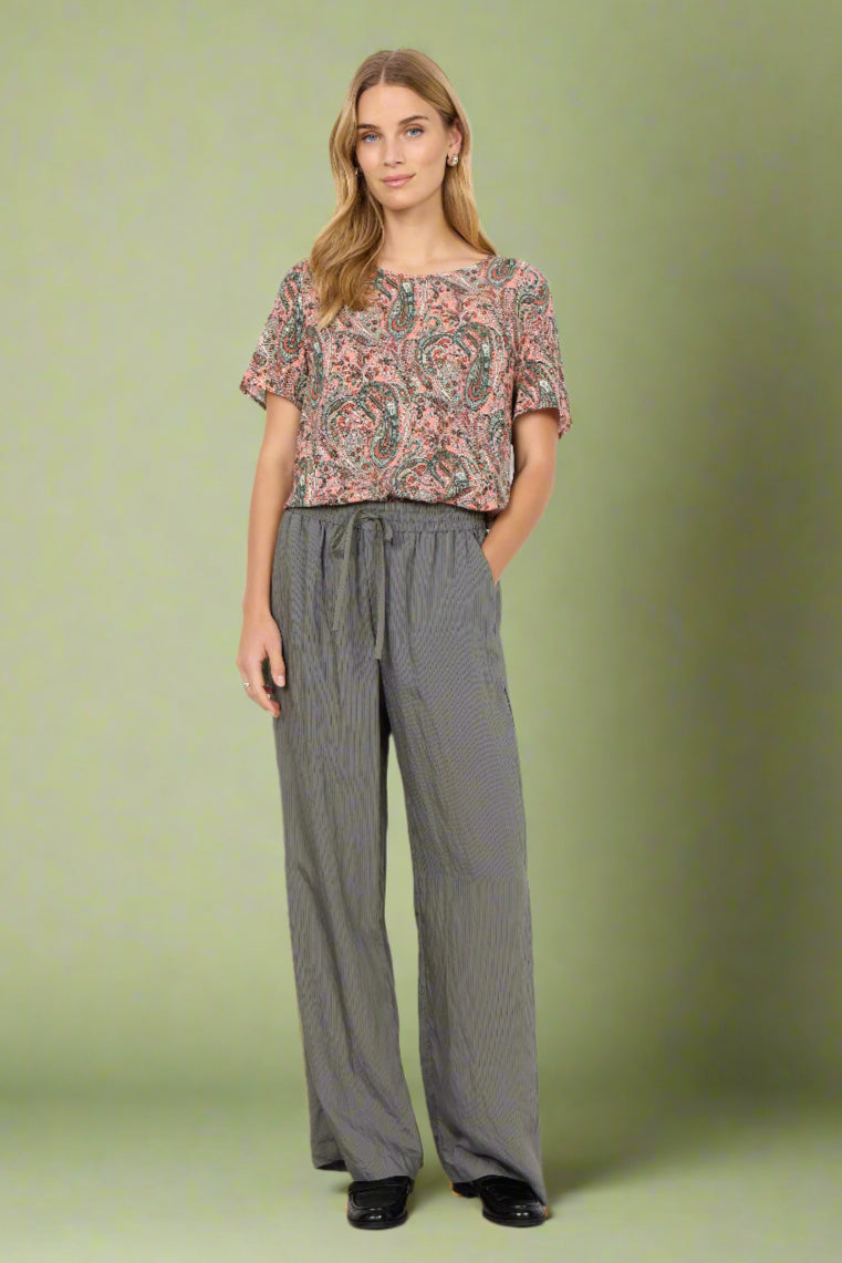 Soya Concept - Pants POY 2B - Khaki - Boutique Adam &amp; Eve marque canadienne, marque québécoise