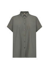 Soya Concept - Blouse NETTI 94 - Khaki - Boutique Adam & Eve marque canadienne, marque québécoise