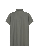 Soya Concept - Blouse NETTI 94 - Khaki - Boutique Adam & Eve marque canadienne, marque québécoise