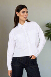 Soya Concept - Blouse NETTI 96 - White - Boutique Adam & Eve marque canadienne, marque québécoise