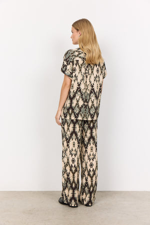 Soya Concept - Blouse Pondita 1 - Khaki - Boutique Adam & Eve marque canadienne, marque québécoise