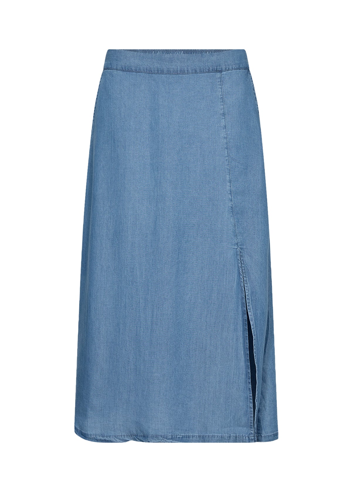 Soya Concept - Skirt LIV 52 - Blue - Boutique Adam &amp; Eve marque canadienne, marque québécoise
